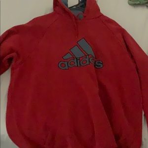 Oversized adidas hoodie